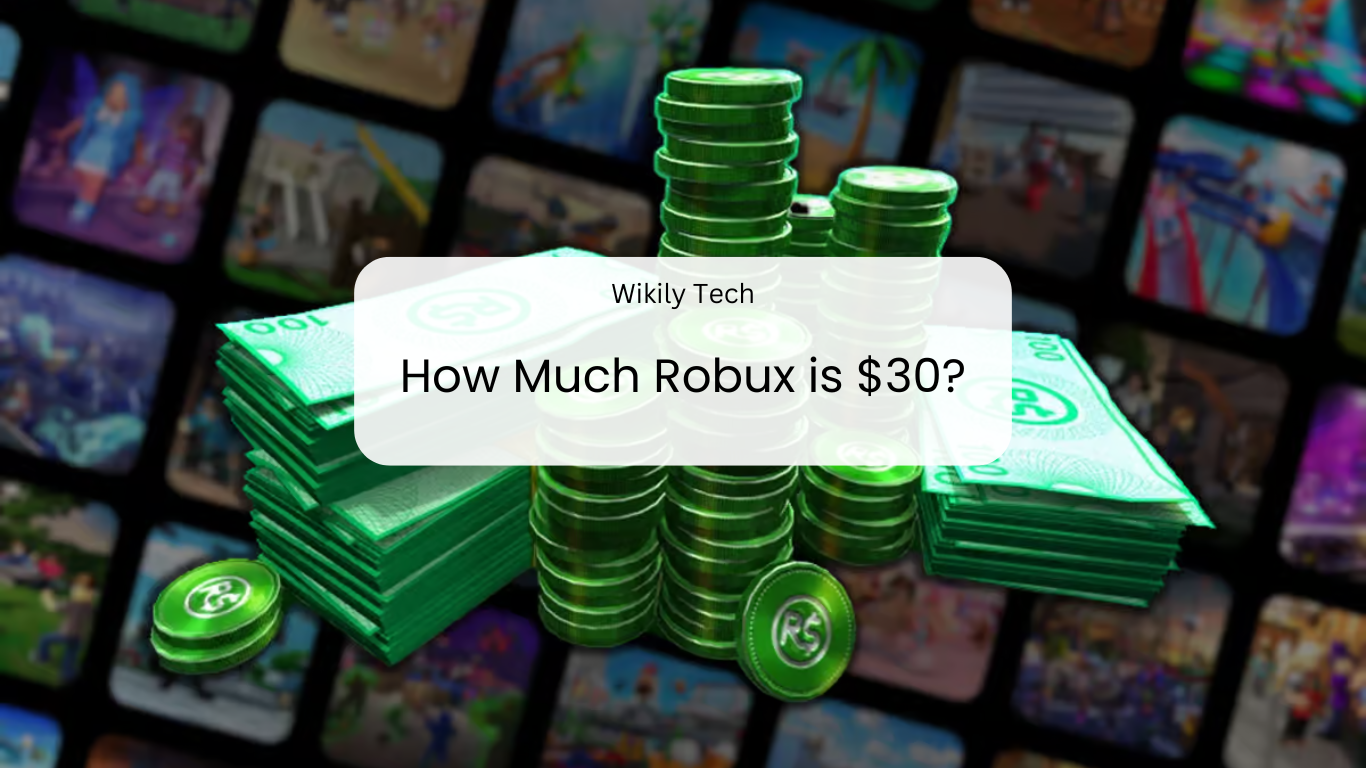 How Much Robux is $30?