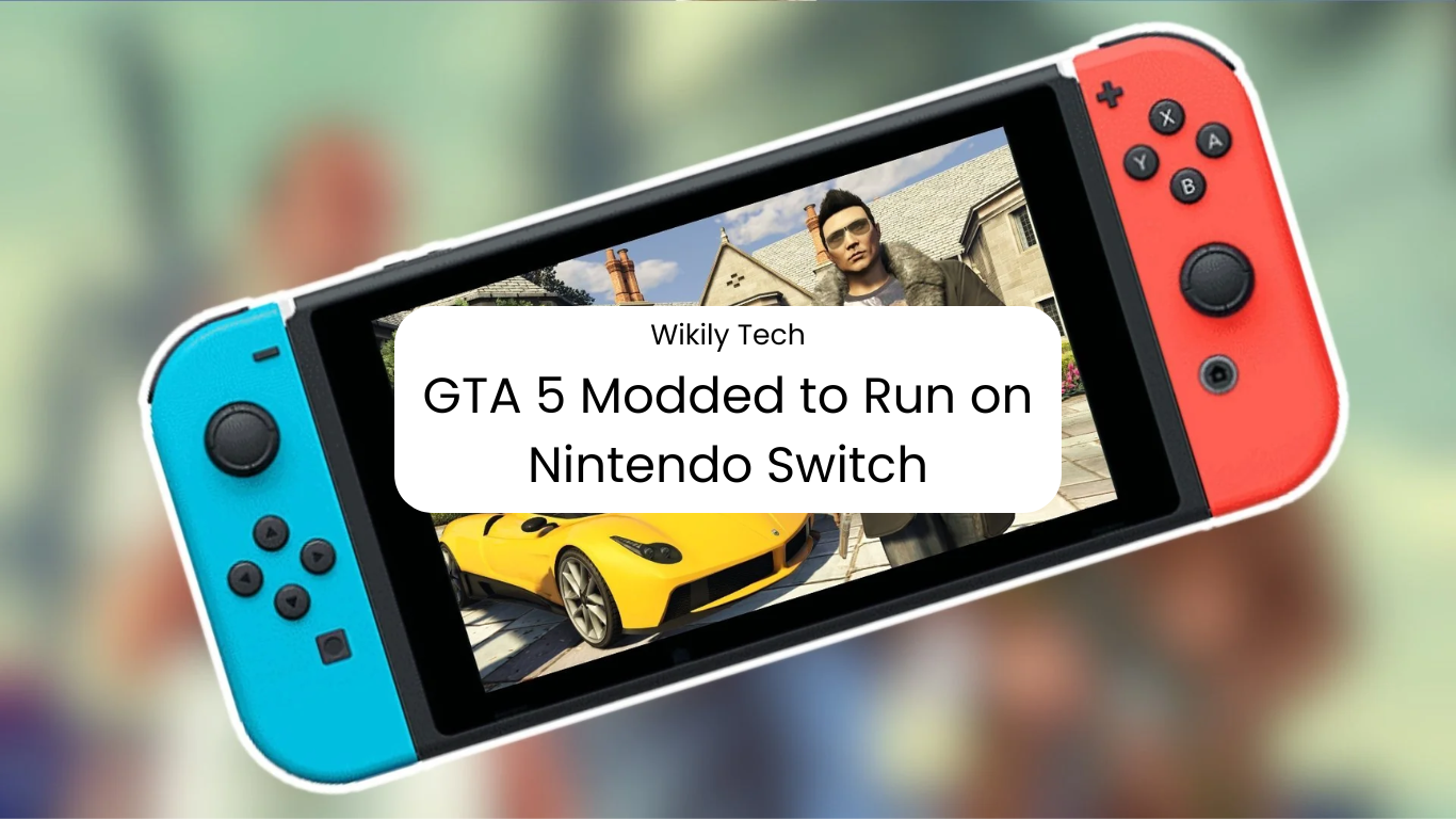 GTA 5 Modded to Run on Nintendo Switch