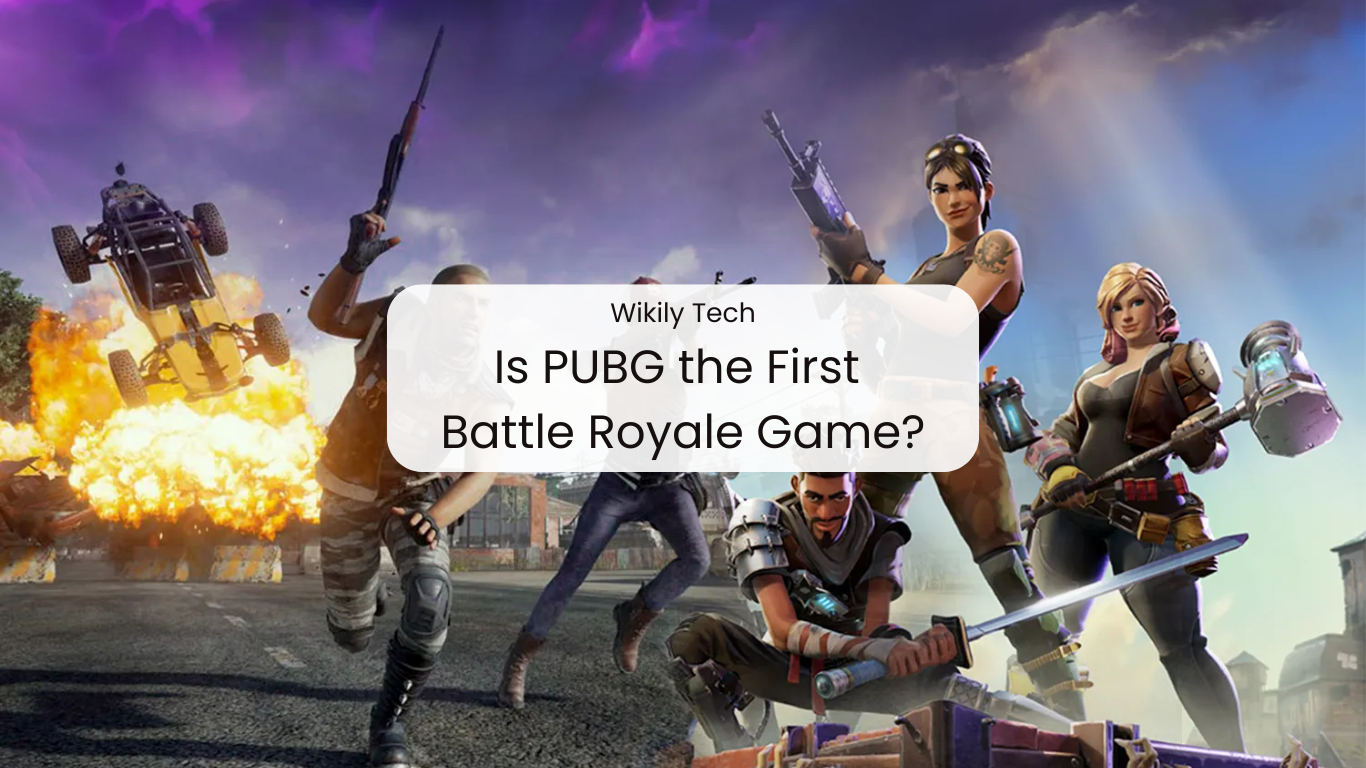 Is PUBG the First Battle Royale Game?